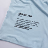 CAMISETA MAKAKOOO CIELO AZUL